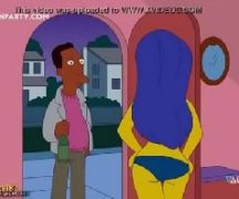 Simpsons porno negão come a mulher casada